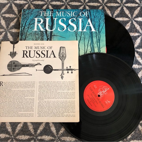 70's "The Music of Russia" Records - 2 - Russian Folk Music - Russian Opera - Picture 2 of 10